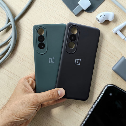 (Pack Of 2)OnePlus Nord Ce 4 5g Premium Soft Silicone Back Case Cover - Combo 1