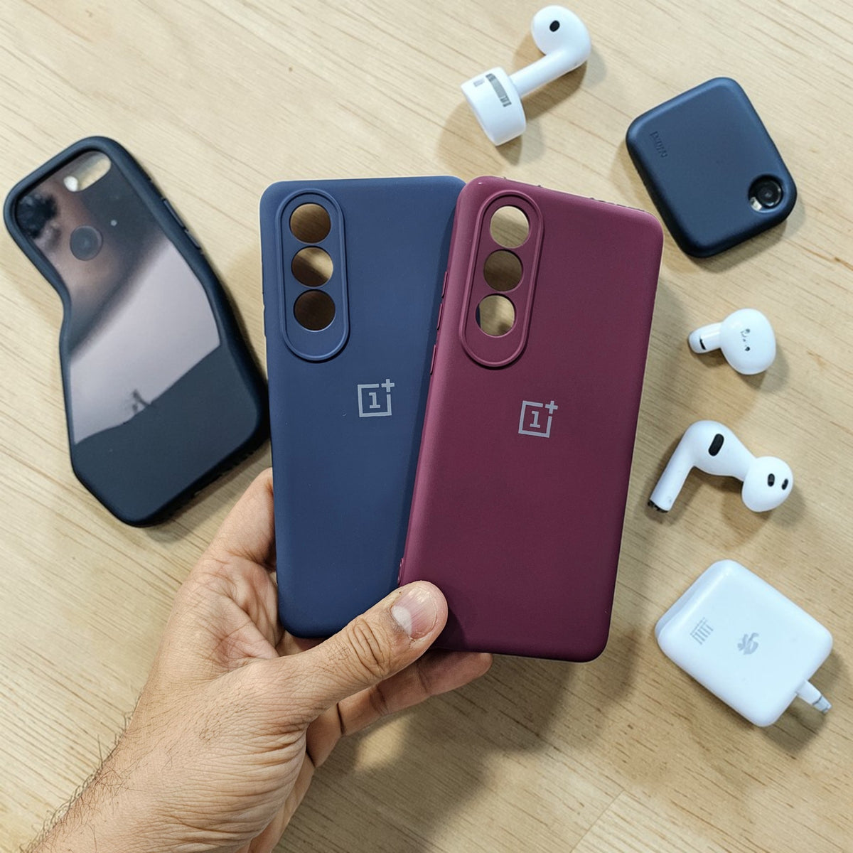 (Pack Of 2)OnePlus Nord Ce 4 5g Premium Soft Silicone Back Case Cover - Combo 4