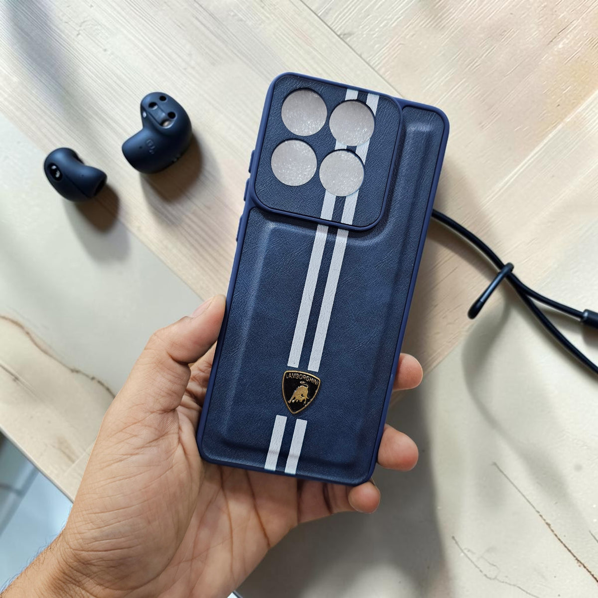 Motorola Moto Edge 70 Fusion 5g Premium Car Logo Leather Back Case Pouch - pattern 5
