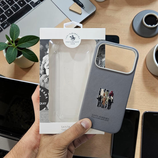 Apple iPhone 17 Pro Premium Us Polo Santa Barbara Justin Seris - Grey