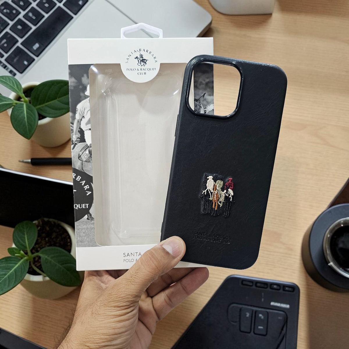 Apple iPhone 13 Pro Premium Us Polo Santa Barbara Justin Seris - Black