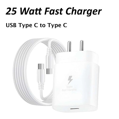 25w Supercharge 3.0 A Wall Charger for Samsung Mobile with Detachable Cable