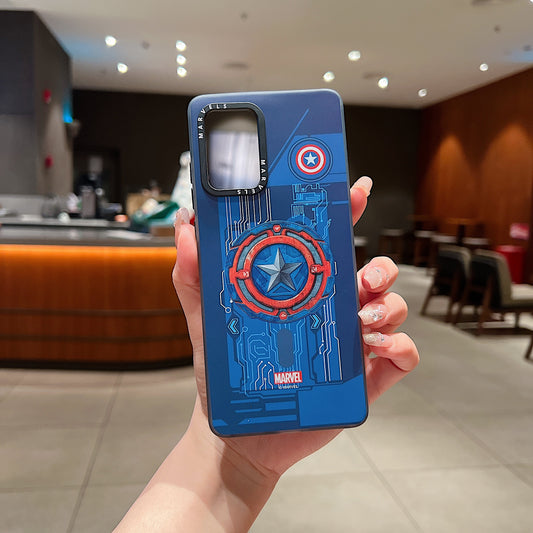 Motorola Moto EDGE 50 Fusion / G96 5G Premium Captain America IMD Printed Back Case - Captain America