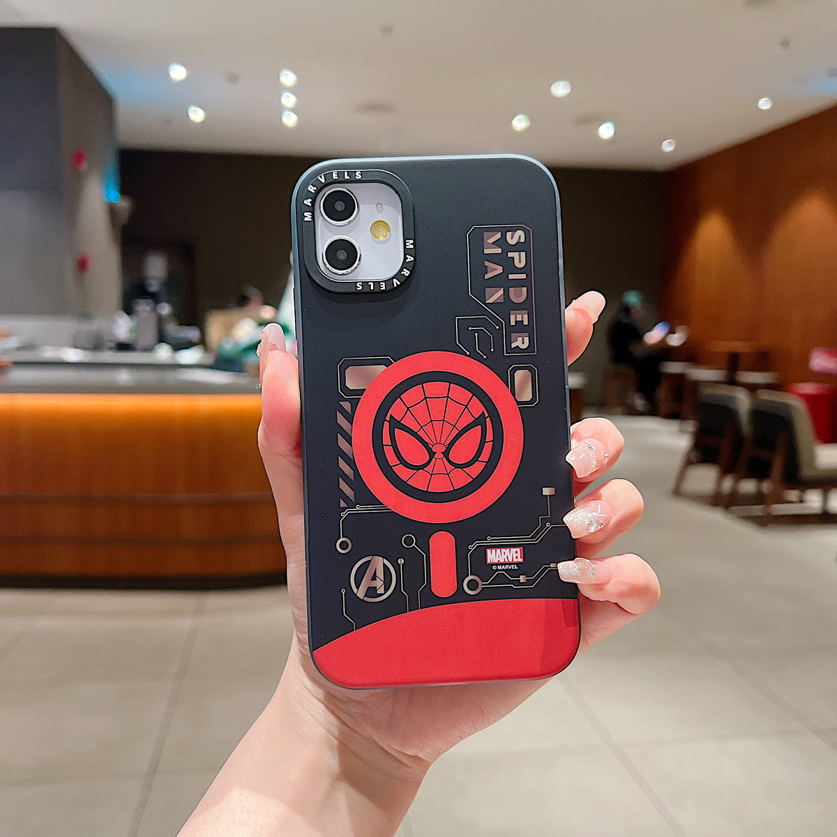 Apple iPhone 11 Premium Spider-Man IMD Printed Back Case - Spider-Man