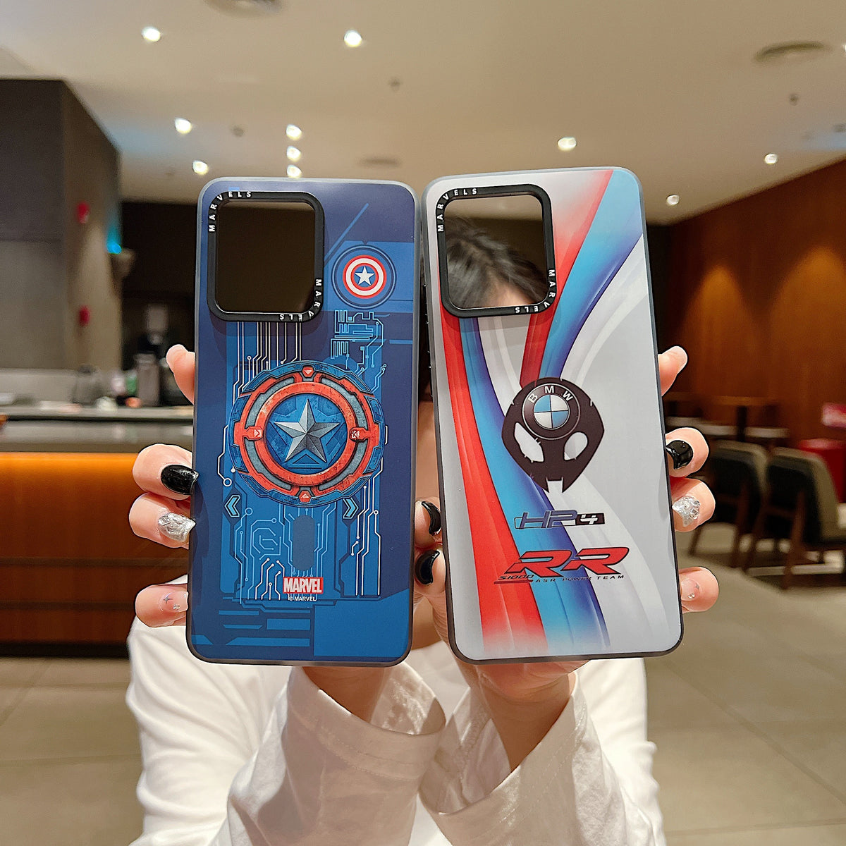 Motorola Moto EDGE 50 Pro 5G Premium Captain America IMD Printed Back Case - Captain America