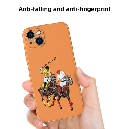 Apple iPhone 14 Plus Premium Embroidery Leather case - Pattern 3