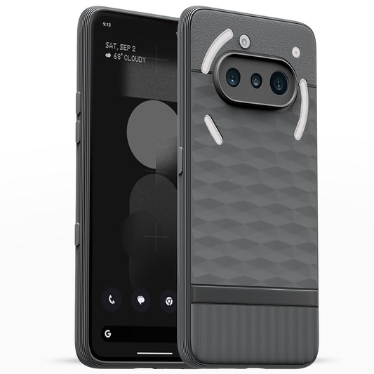 Nothing 3A 5G Soft Silicone Back Case Cover - Hexa Cube 3
