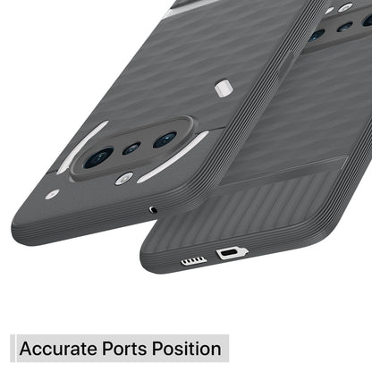 Nothing 3A 5G Soft Silicone Back Case Cover - Hexa Cube 3