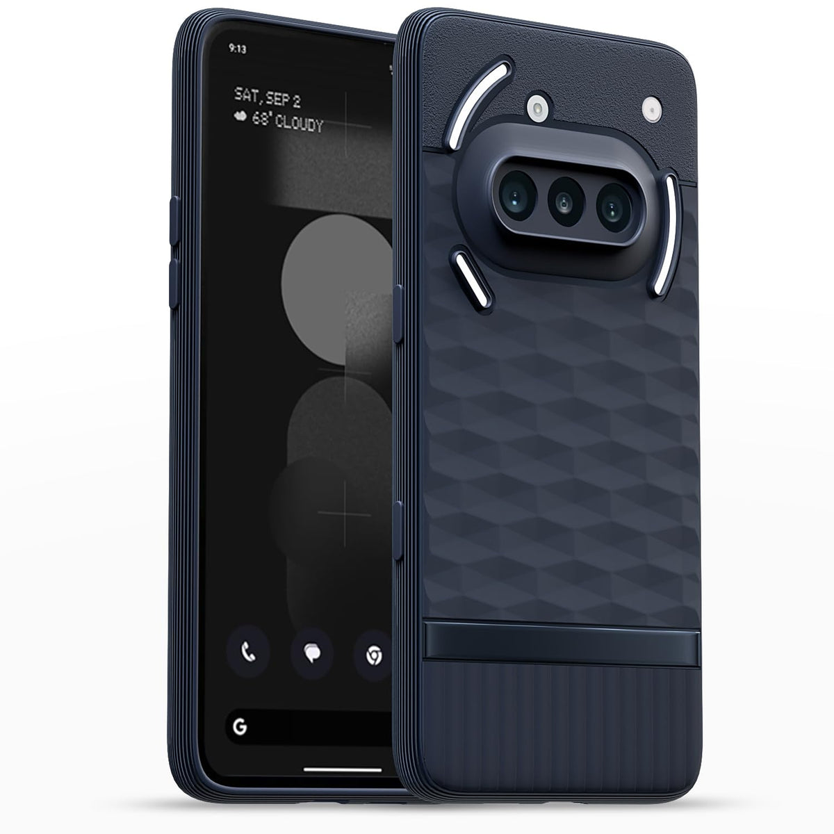 Nothing 3A 5G Soft Silicone Back Case Cover - Hexa Cube 2