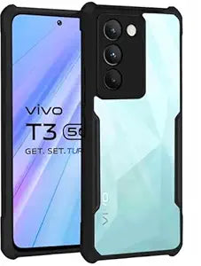 Vivo T3 5G Thin Fit iPAKY Ultra-Thin Hybrid Hard Protect Case