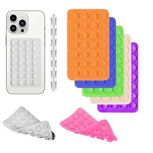 Suction Phone Case Grip for Mobile Phone Silicone Adhesive Sticker Strong Gripper