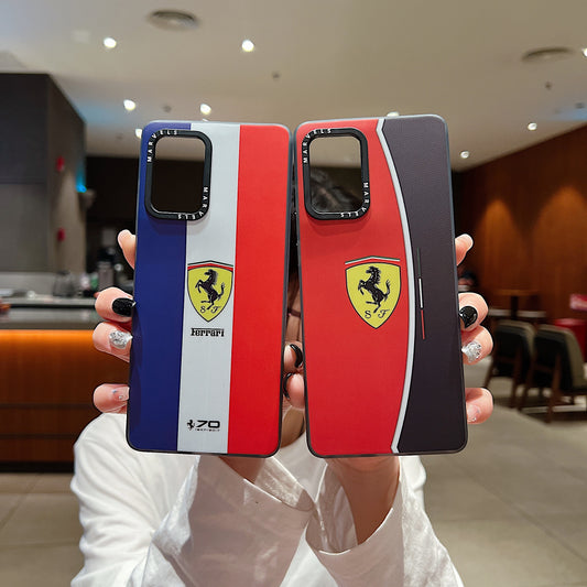 Motorola Moto G85 5G Premium Ferrari IMD Printed Back Case -Ferrari 2