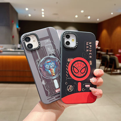 Apple iPhone 12/12 Pro Premium Spider-Man IMD Printed Back Case - Spider-Man