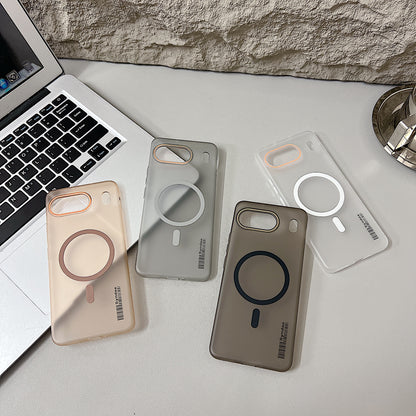 OnePlus Nord 4 5G Premium Magnetic Frosted Ultra Slim Back Case - Desert Gold
