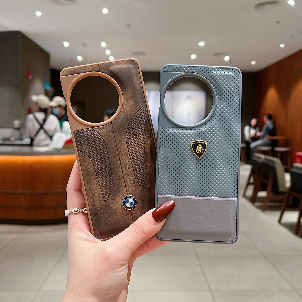 OnePlus 11r 5g Luxury Branded Leather Designer Case- BMW 2