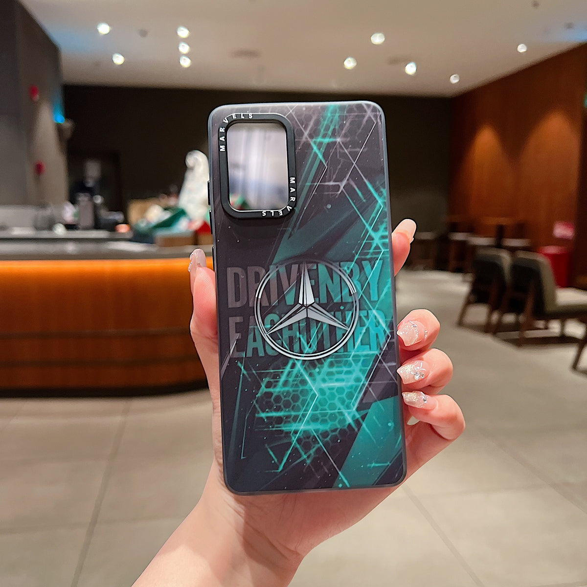 Motorola Moto EDGE 50 Fusion / G96 5G Premium Mercedes IMD Printed Back Case - Mercedes