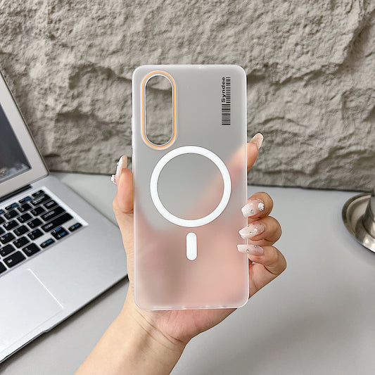 OnePlus Nord 5 5G Premium Magnetic Frosted Ultra Slim Back Case - Frosted White