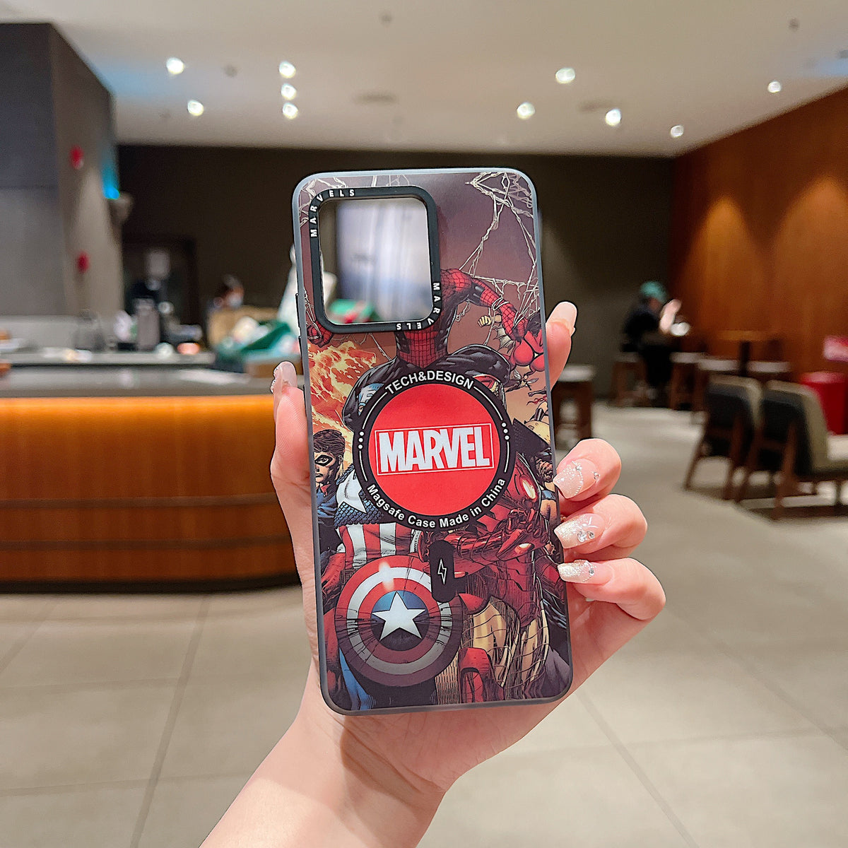 Motorola Moto EDGE 50 Pro 5G Premium Avengers IMD Printed Back Case - Avengers