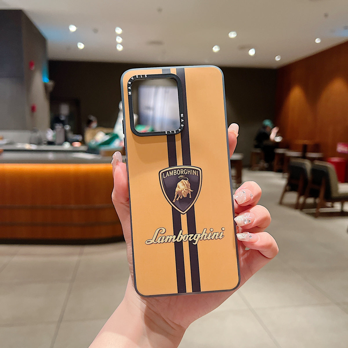 Motorola Moto EDGE 50 Pro 5G Premium Lamborghini IMD Printed Back Case - Lamborghini