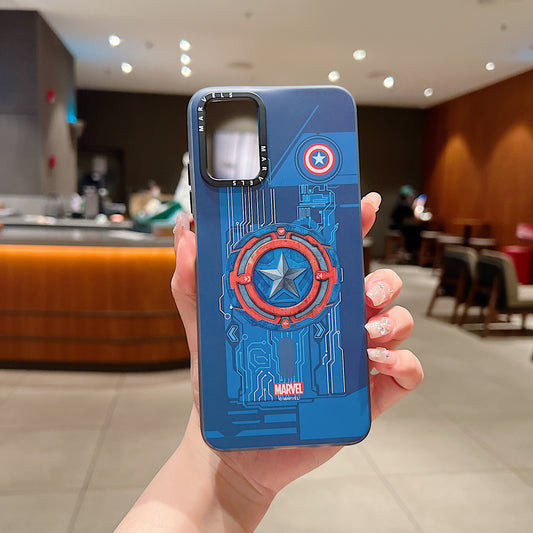 Motorola Moto G45 5G Premium Captain America IMD Printed Back Case - Captain America
