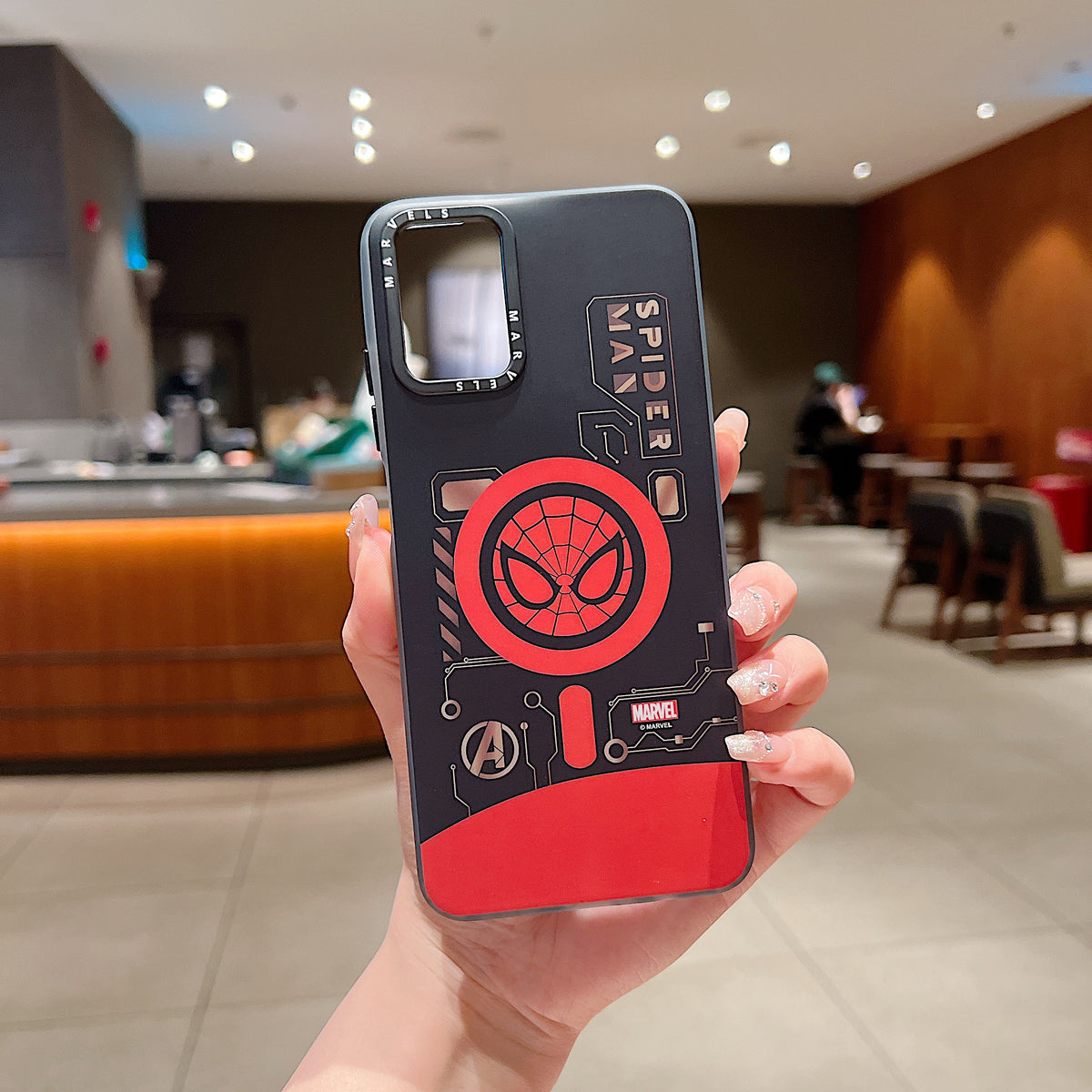 Motorola Moto G45 5G Premium Spider-Man IMD Printed Back Case - Spider-Man