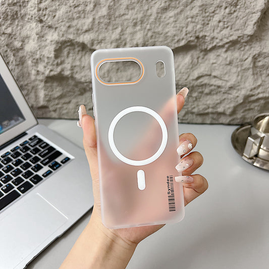 OnePlus Nord 4 5G Premium Magnetic Frosted Ultra Slim Back Case - White