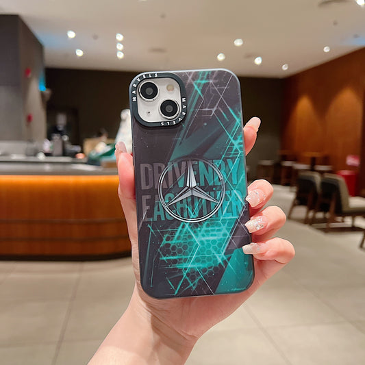 Apple iPhone Premium Mercedes IMD Printed Back Case - Mercedes