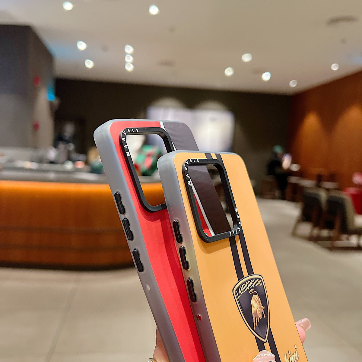 Motorola Moto EDGE 50 Pro 5G Premium Lamborghini IMD Printed Back Case - Lamborghini