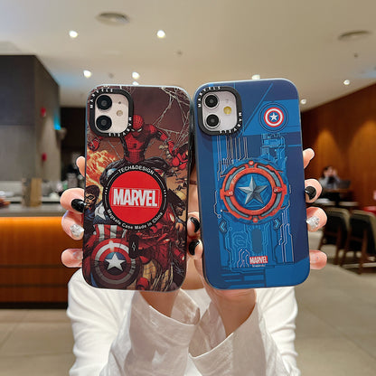 Apple iPhone 12/12 Pro Premium Avengers IMD Printed Back Case - Avengers