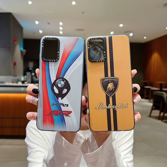 Motorola Moto G34 5G Premium Lamborghini IMD Printed Back Case - Lamborghini