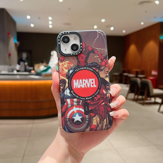Apple iPhone Premium Avengers IMD Printed Back Case - Avengers