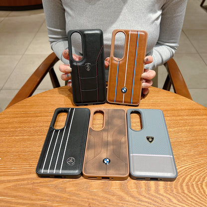 OnePlus Nord CE 4 5g Luxury Branded Car Logo Leather Designer Case - BMW 1