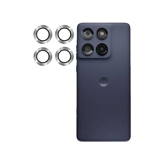 Motorola Moto EDGE 60 Pro 5G Camera Lens Protector with Aluminum Alloy Rings