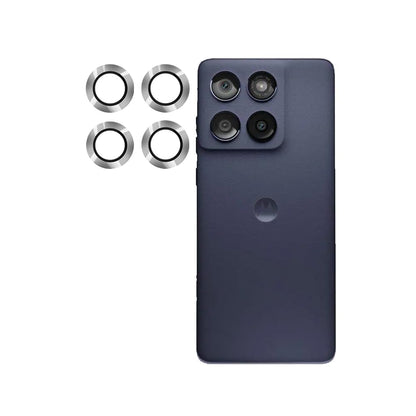 Motorola Moto EDGE 60 Pro 5G Camera Lens Protector with Aluminum Alloy Rings