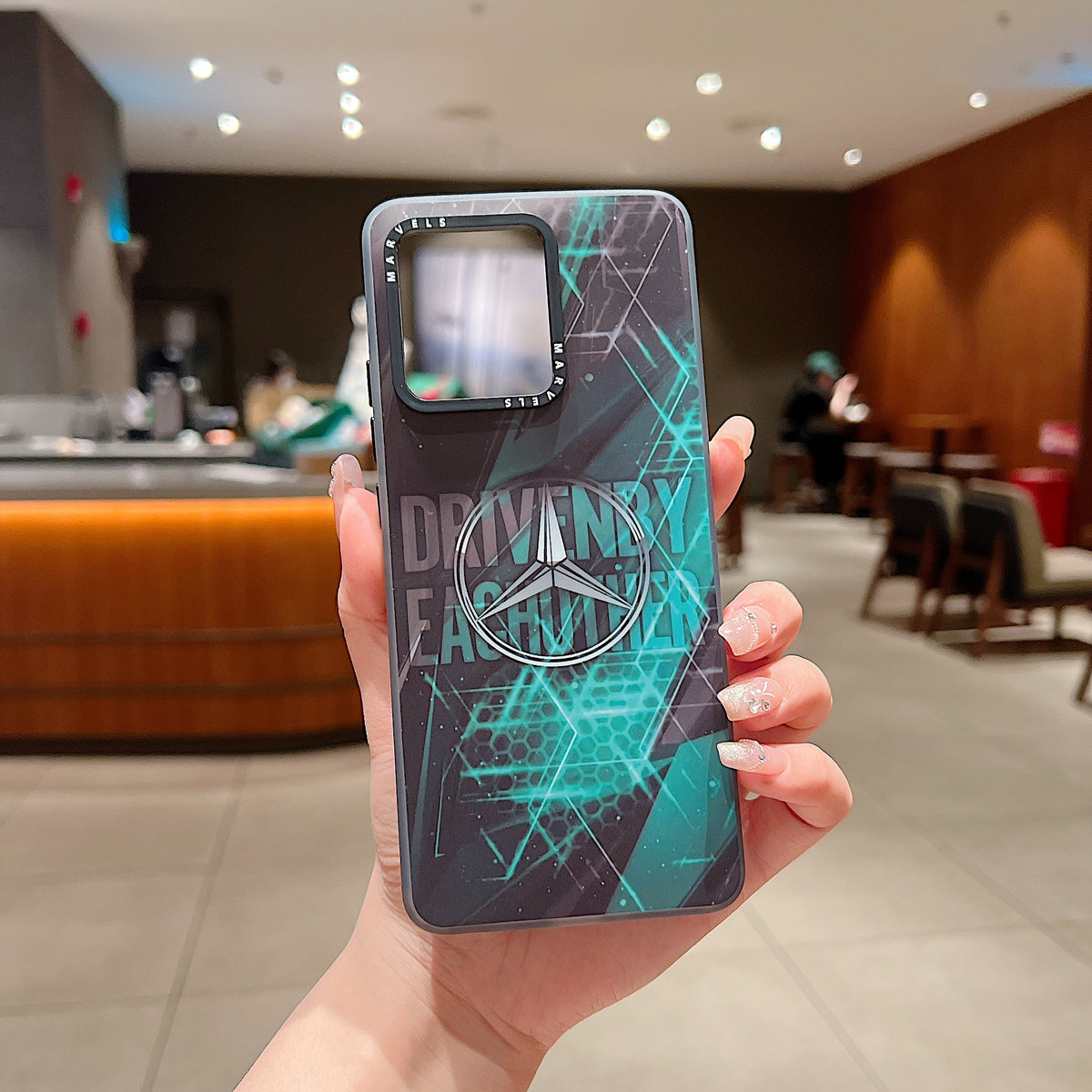 Motorola Moto EDGE 50 Pro 5G Premium Mercedes IMD Printed Back Case - Mercedes