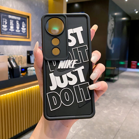 Vivo V40/V40 Pro/T3 Ultra 5g Nike Soft Silicone Cute 3D Cartoon Back Cover Case - Nike 1