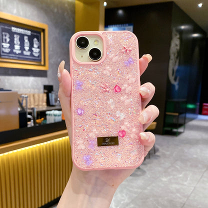 Apple iPhone Swarovski Glitter Rhinestone Shinning Premium cases - Pink