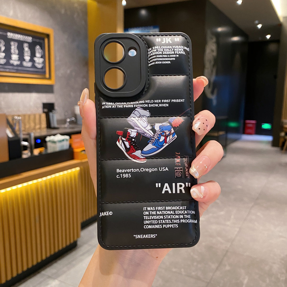 Realme 10 Pro 5g Matte Soft Puff Jacket Case - Pattern 2