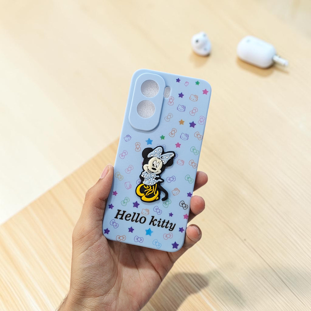 Vivo T5 Pro 5g Premium Girlish Hello Kitty Soft Back Case - Pattern 1