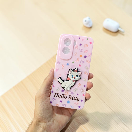 Vivo T5 Pro 5g Premium Girlish Hello Kitty Soft Back Case - pattern 2