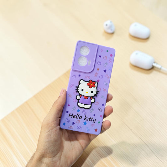 Motorola Moto Edge 50 Fusion 5g Premium Girlish Hello Kitty Soft Back Case - pattern 2