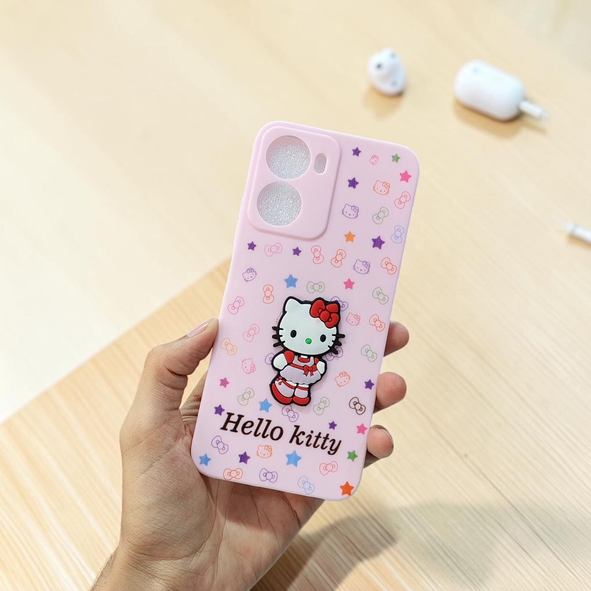 Redmi 15A 5g Premium Girlish Hello Kitty Soft Back Case - Pattern 1