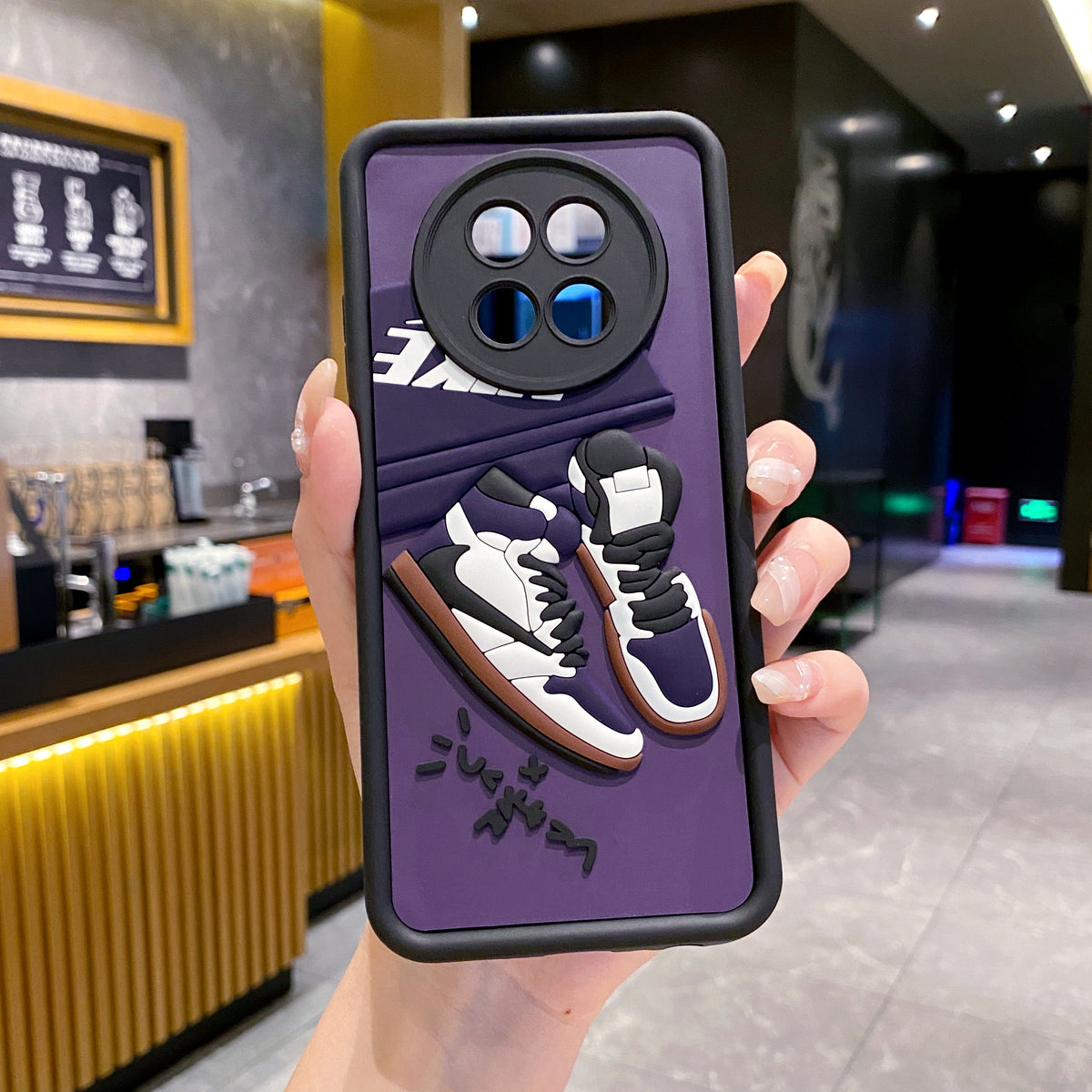 Realme 13 Pro 5G Nike Soft Silicone Cute 3D Cartoon Back Cover Case - Nike 2