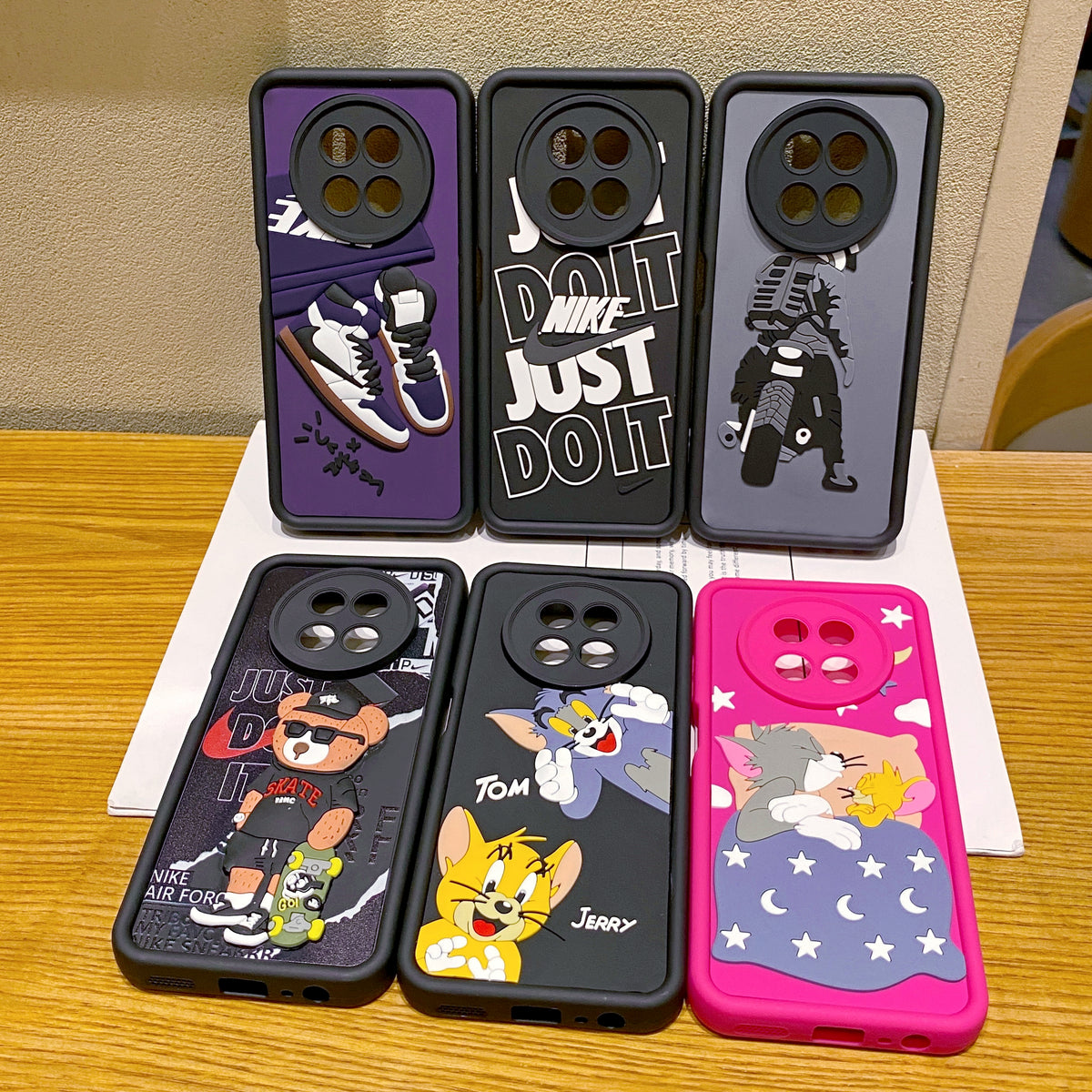 Realme 12 5G / 12X 5G Nike Soft Silicone Cute 3D Cartoon Back Cover Case - Nike 1