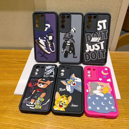 Samsung S20 FE 5G Tom & Jerry Soft Silicone Cute 3D Cartoon Back Cover Case - Tom & Jerry