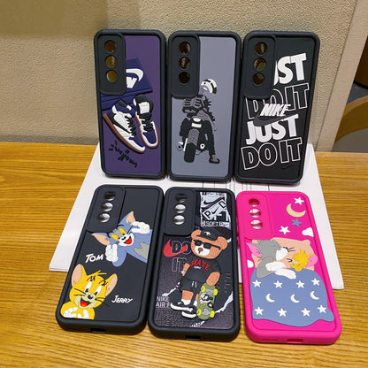 OnePlus Nord CE 4 5G Tom & Jerry Soft Silicone Cute 3D Cartoon Back Cover Case - Tom & Jerry