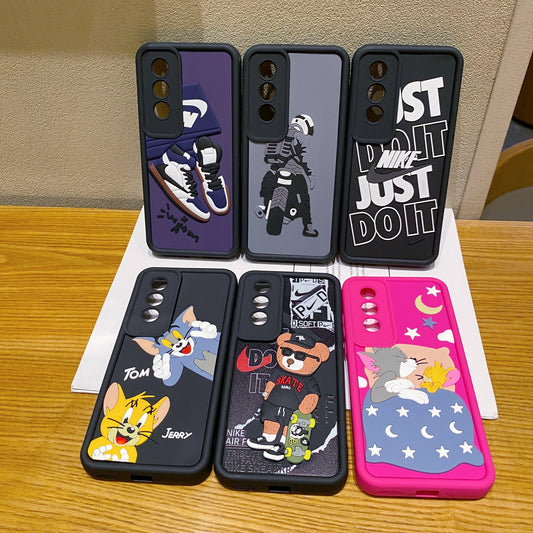 OnePlus Nord CE 4 5G Moto Rider Soft Silicone Cute 3D Cartoon Back Cover Case - Moto Rider