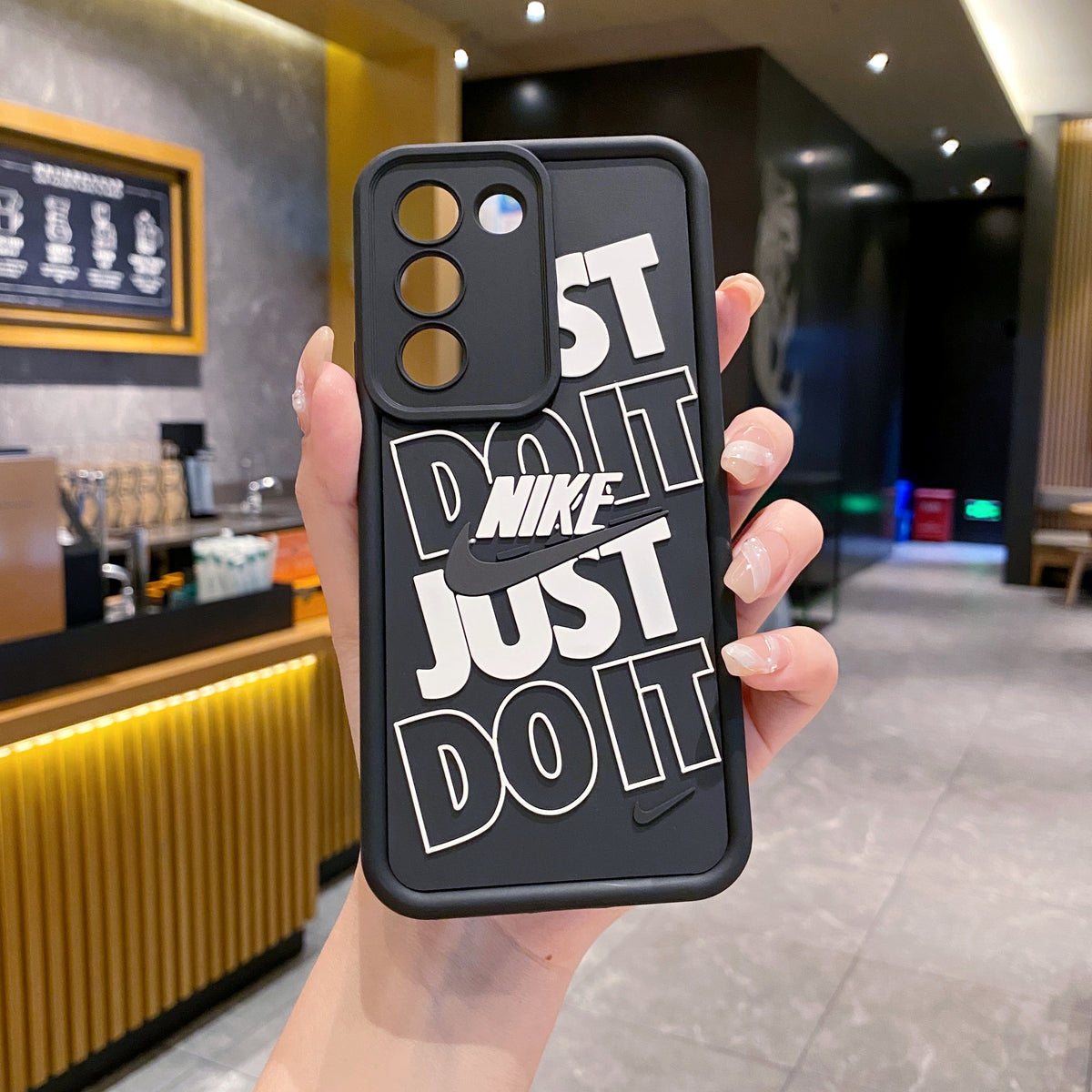 Vivo Y200e 5G Nike Soft Silicone Cute 3D Cartoon Back Cover Case - Nike 1