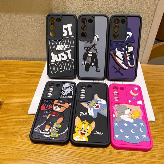 Vivo T3 5G Bear Soft Silicone Cute 3D Cartoon Back Cover Case - Bear