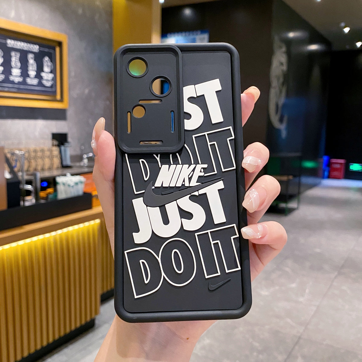 Vivo V30 5G Nike Soft Silicone Cute 3D Cartoon Back Cover Case - Nike 1